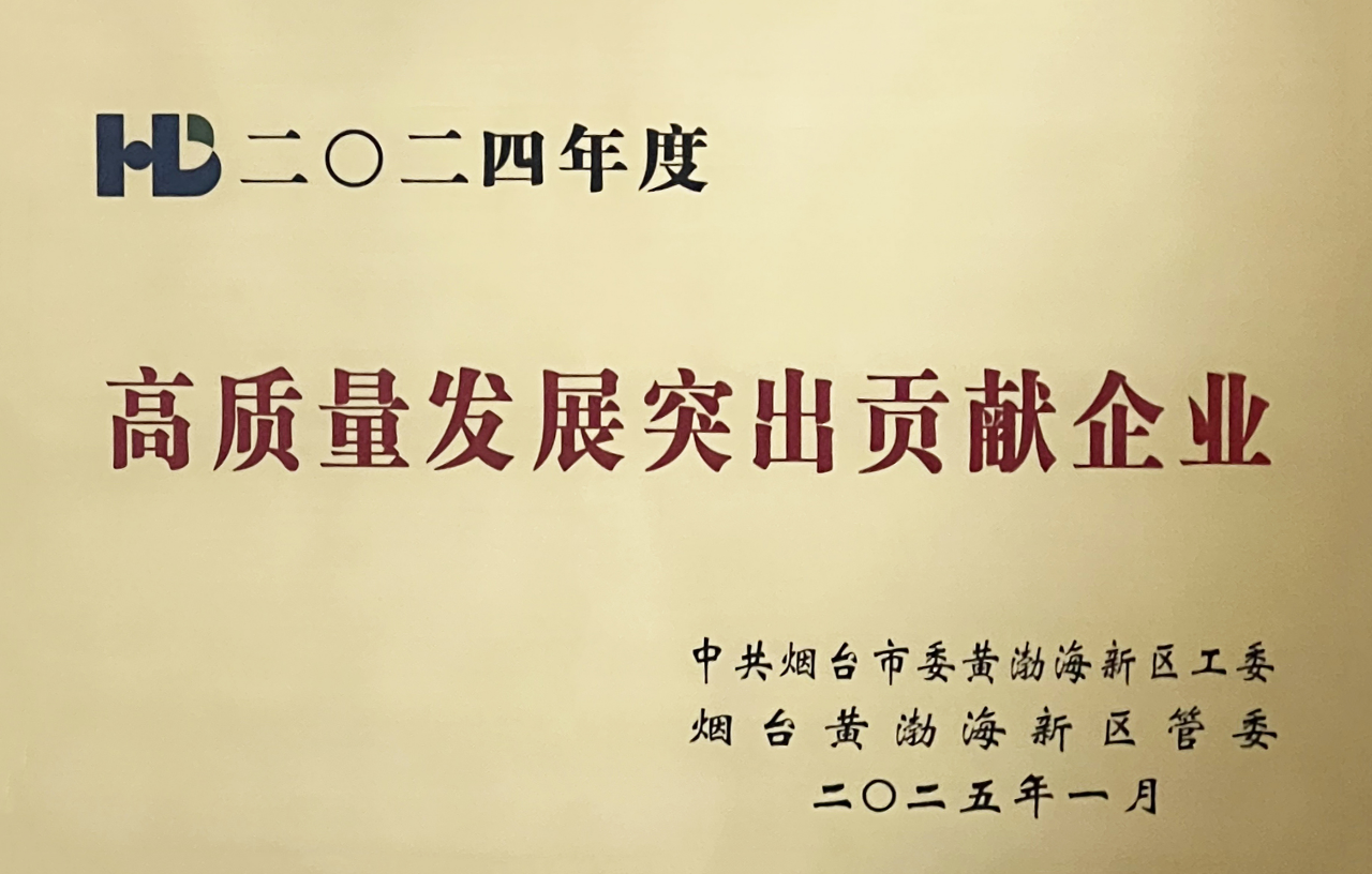 2024年度高質(zhì)量發(fā)展突出貢獻(xiàn)企業(yè)